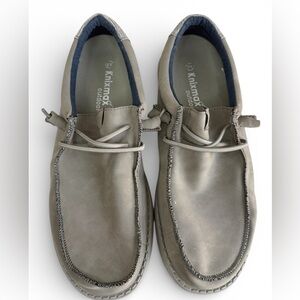 Hey Dude Mens Wally Fabricated Leather Shoe EUC Sz 11